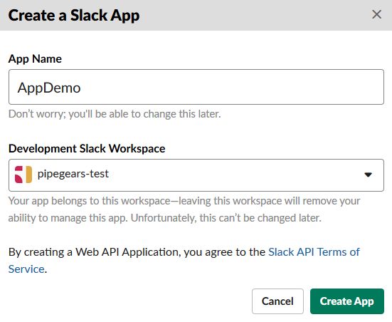 Create a Slack App